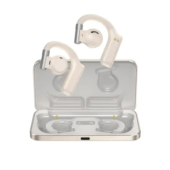 Picture of WIWU T18 CLERA SOUND OPEN WEARABLE STEREO - CREAM WHITE