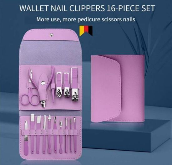 Picture of Wallet Nail Clippers 16 Piece Set