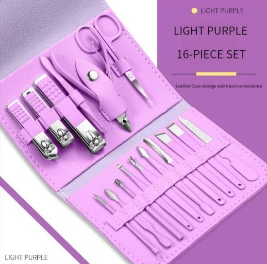 Picture of Wallet Nail Clippers 16 Piece Set