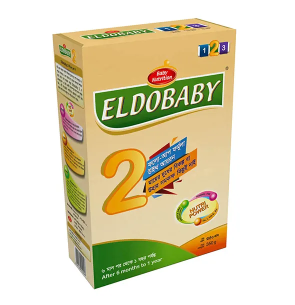 Picture of Eldobaby 2 Follow Up Formula With Iron (6-12m) - 350gm