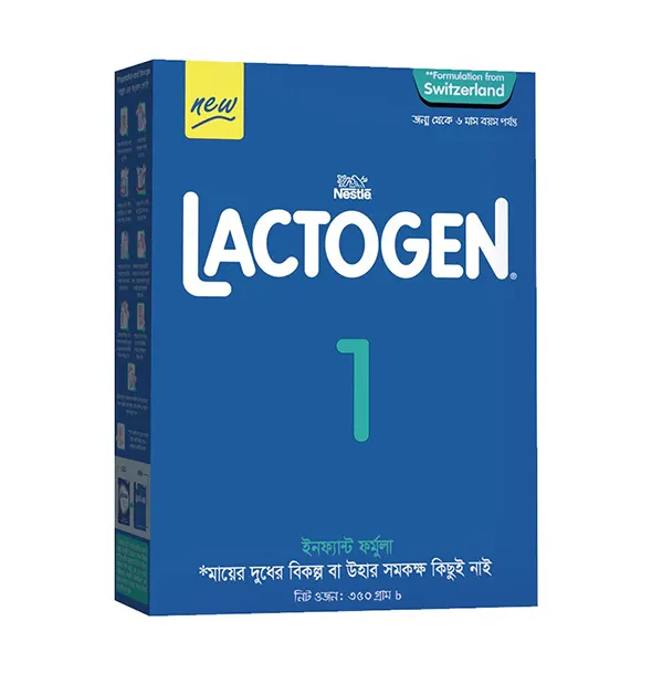 Picture of Nestle Lactogen 1 Formula Milk Powder (0-6m) - 350g