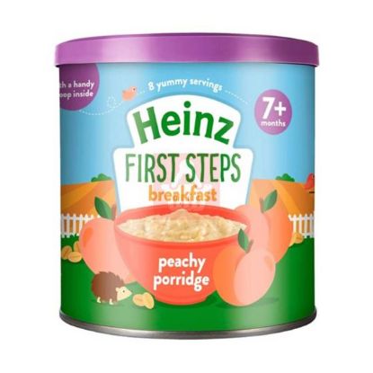 Picture of Heinz First Steps Peachy Porridge 7+ Months Baby Breakfast 240g