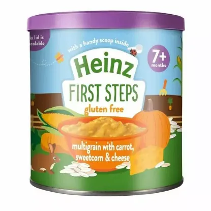 Picture of Heinz Dinner 7+ Months Multigrain with Carrot Sweetcorn & Cheese 200g