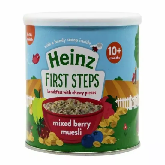 Picture of Heinz First Steps Mixed Berry 10+ Months Baby Muesli 260g