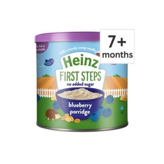 Picture of Heinz First Steps Blueberry Porridge 7+ Months Baby Breakfast 240g