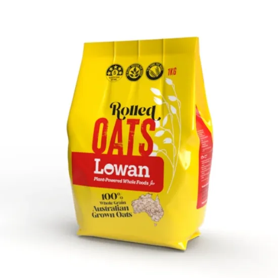 Picture of Lowan Whole Grain Rolled Oats- 1 Kg