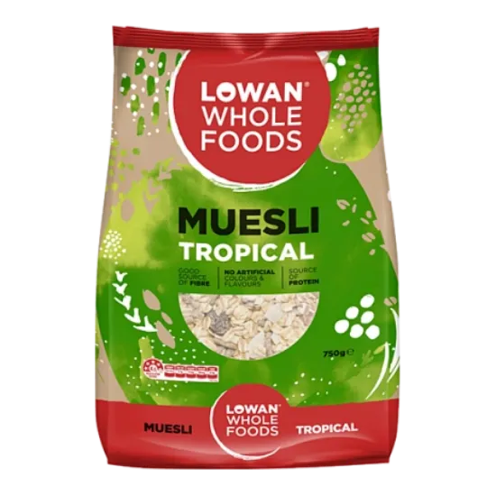 Picture of Lowan Muesli Tropical.750gm