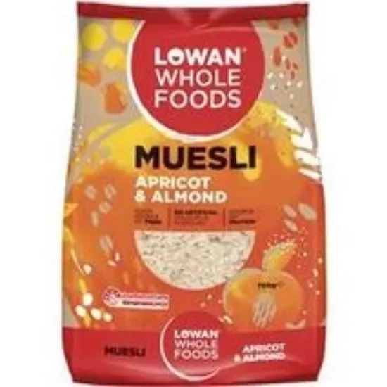 Picture of Lowan Muesli Apricot & Almond.750gm