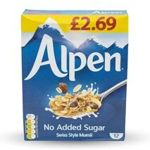 Picture of Alpen Cereal No Added Sugar- 550Gm