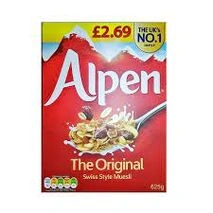 Picture of Alpen Original Swiss Style Muesli- 550Gm