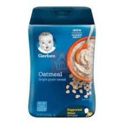 Picture of Gerber Oatmeal Single Grain Cereal - 454g