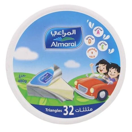 Picture of Almarai Triangle Cheese - 480 g 