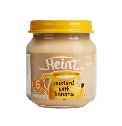 Picture of Heinz Custard with Banana 6 Months - 110g