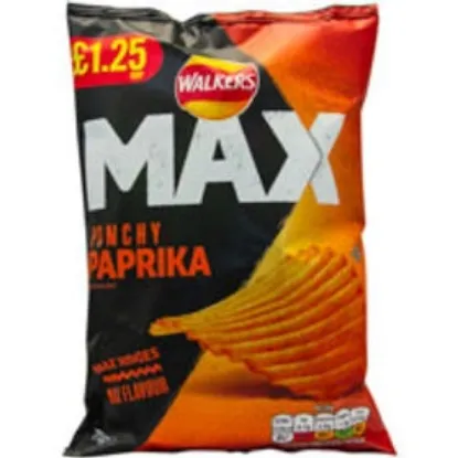 Picture of Walkers Max Punchy Paprika Crisps ( 70g)