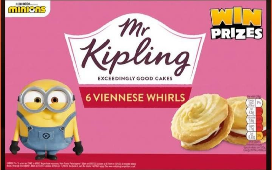 Picture of Mr Kipling 6 Viennese Whirls