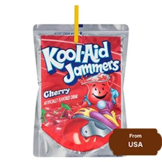 Picture of Kool-Aid Jammers Cherry Drinks Juice 177ml