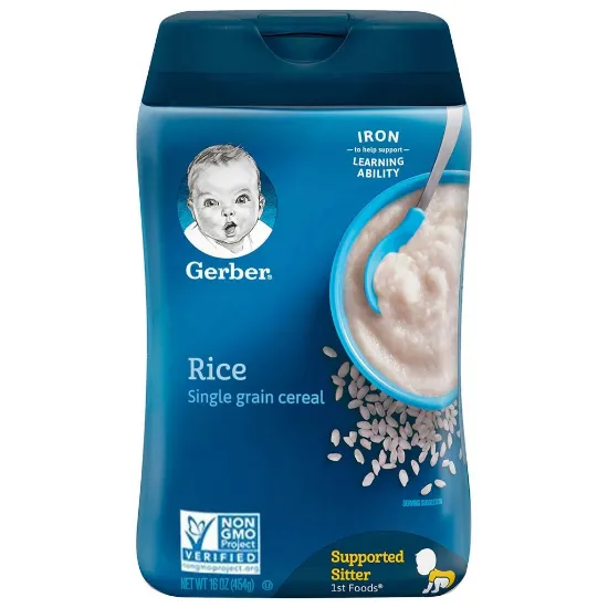 Picture of Gerber Rice Single Grain Cereal 227 gram