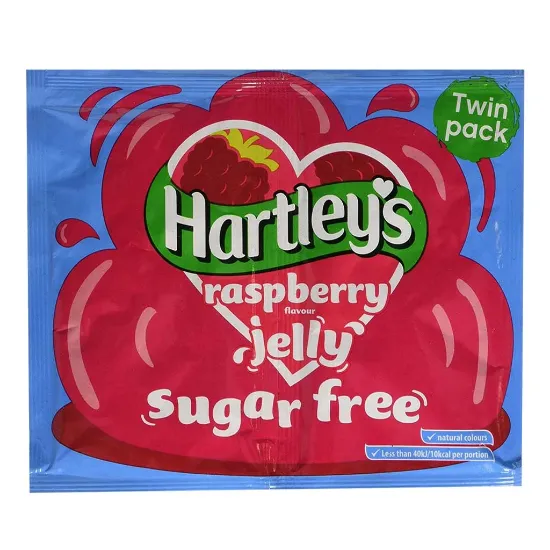 Picture of Hartley's Twin Pack Orange Flavour Jelly (Sugar Free) 23 gram