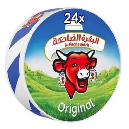 Picture of la vache (laughing cow) cheese triangles 24 pcs