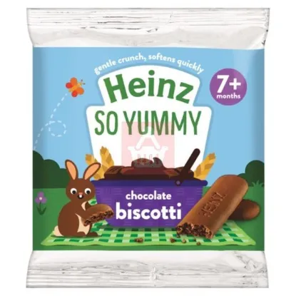 Picture of Heinz Chocolate Biscotti 7m+ - 60g (U.K