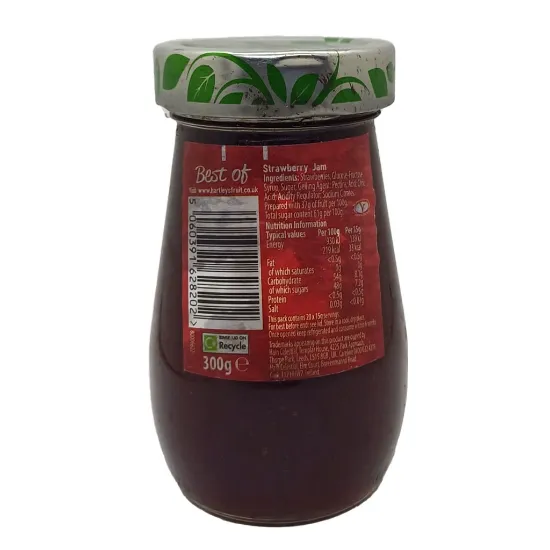 Picture of Hartley’s Best Strawberry Jam 300gram