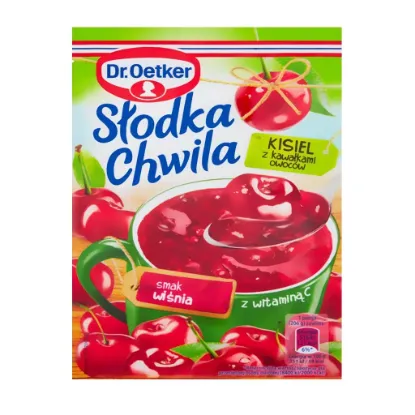 Picture of Dr. Oetker Sweet Moment, Cherry Kisiel 31.5gram