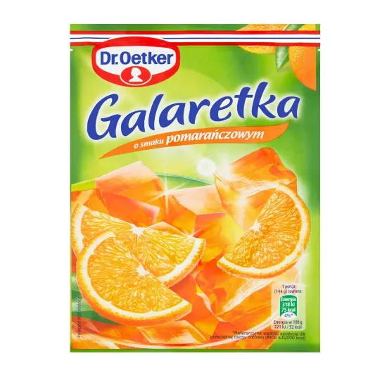 Picture of Dr. Oetker Orange Flavoured Jelly 77 gram