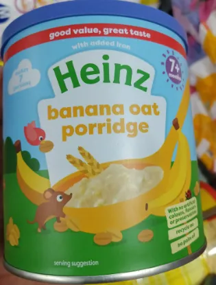 Picture of Heinz Banana Oat Porridge 200 grams