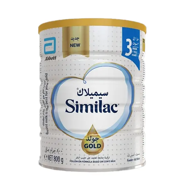 Picture of Abbott Similac Gold 3 Growing-Up Formula Baby Milk (From 1-3 Years) - 800g