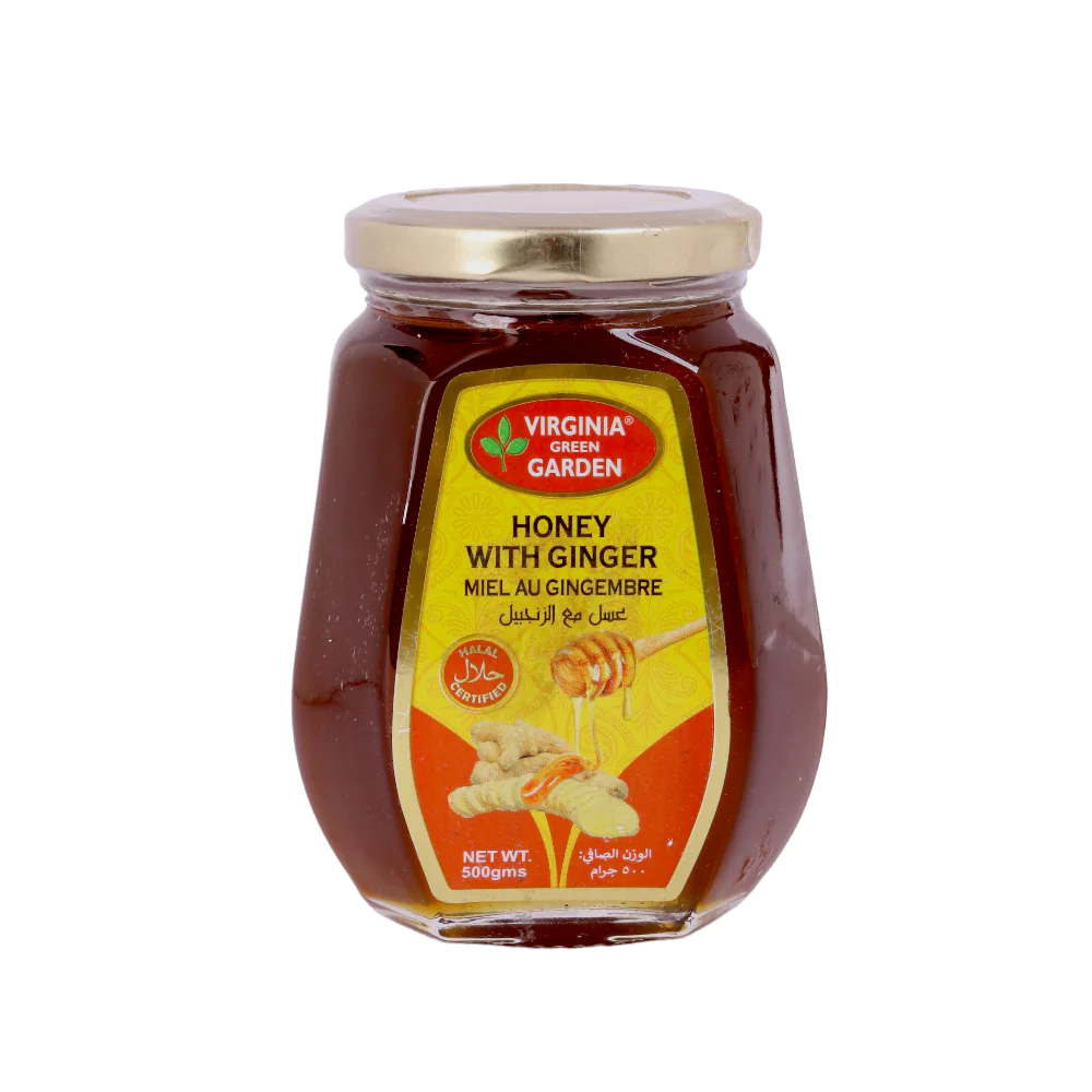 Picture of Virginia Green Garden Honey with Ginger (500)