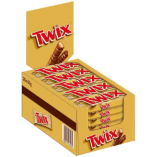 Picture of Twix Chocolate Bar (25pc's Box)